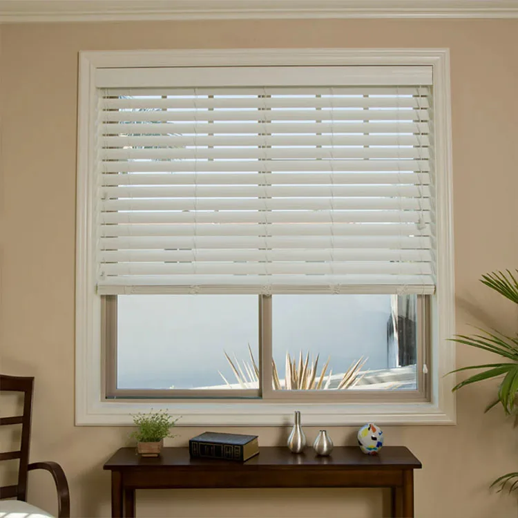 China Factory Venetian Wooden Blinds Faux Wood Venetian Blinds For Home Office Hotel