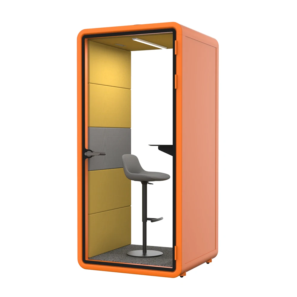 Modern indoor office pod Soundproof telephone booth Mobile conference soundproof office mute pod