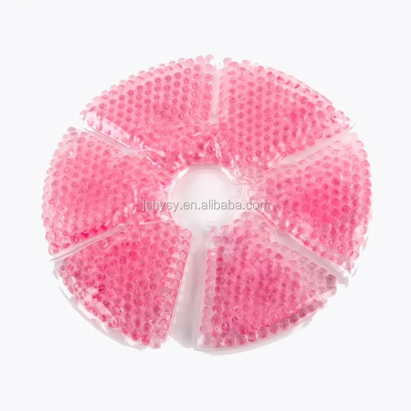 Hot and cold breast therapy ice gel beads pack breastfeeding relief breast pads