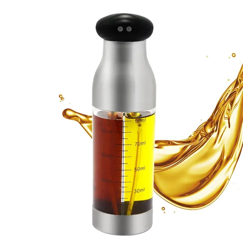 Cooking Oil Sprayer Salad Dressing Mister 200ml Glass Spray Bottles Vinegar Soy Sauce Dispenser