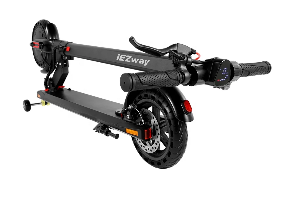 
iEZway EZ3 Electric Scooter Folding Bike Electric 8.5inch Kick Scooter Electric Mini Scooter Bicycle 