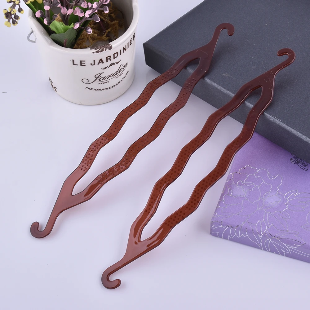 Fashion Professional Women Hair Braiding Tool Girls Centipede Braider Twist Hair Plastic Loop Styling Tools