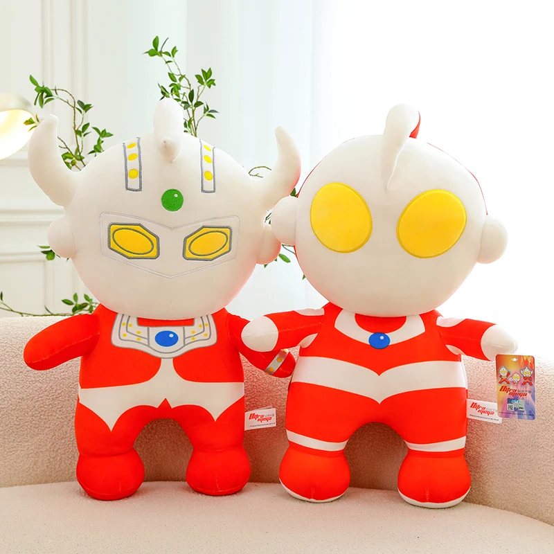 Лучшая цена новые плюшевые игрушки серии Ultraman Реалистичная кукла детская спальная диван и кровать подушка каваи подарок для детей