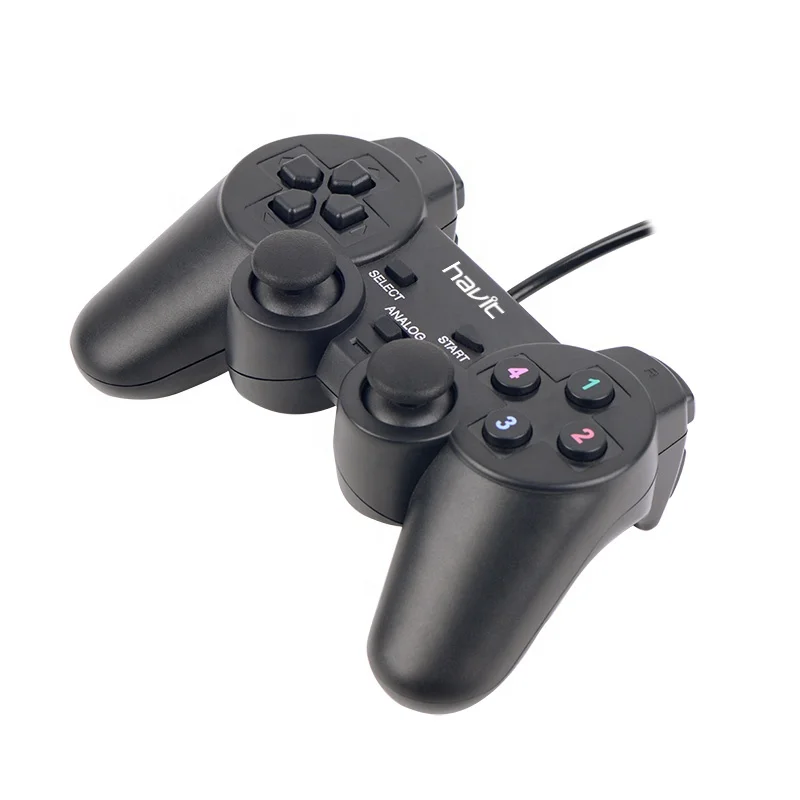  USB геймпад HAVIT для пк проводной игровой контроллер высокоточный джойстик PS2 игровая консоль