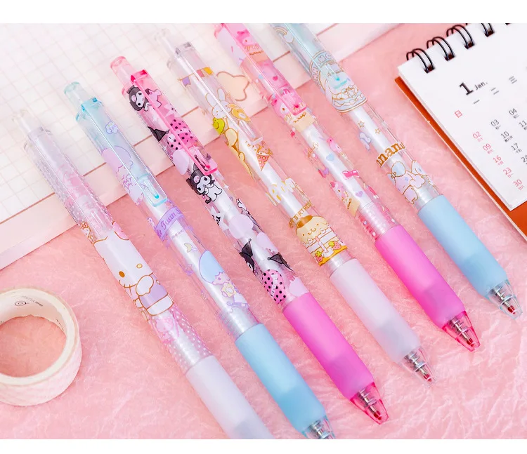 Cute Cartoon Kawaii Office School Supplies sweet pretty lovely cartoon Handle Stationery Gel Pen