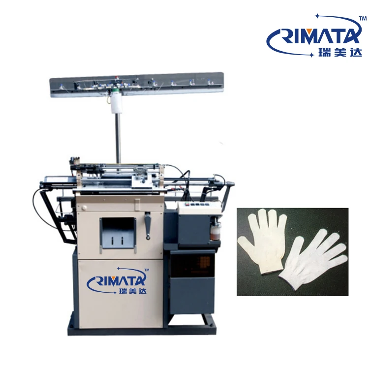 Rimata automatic knitting machine for making gloves