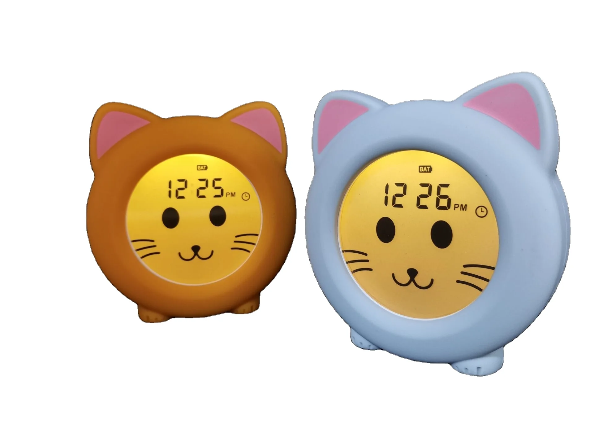 2022 new Silicone cat sleep trainer with led light and alarm