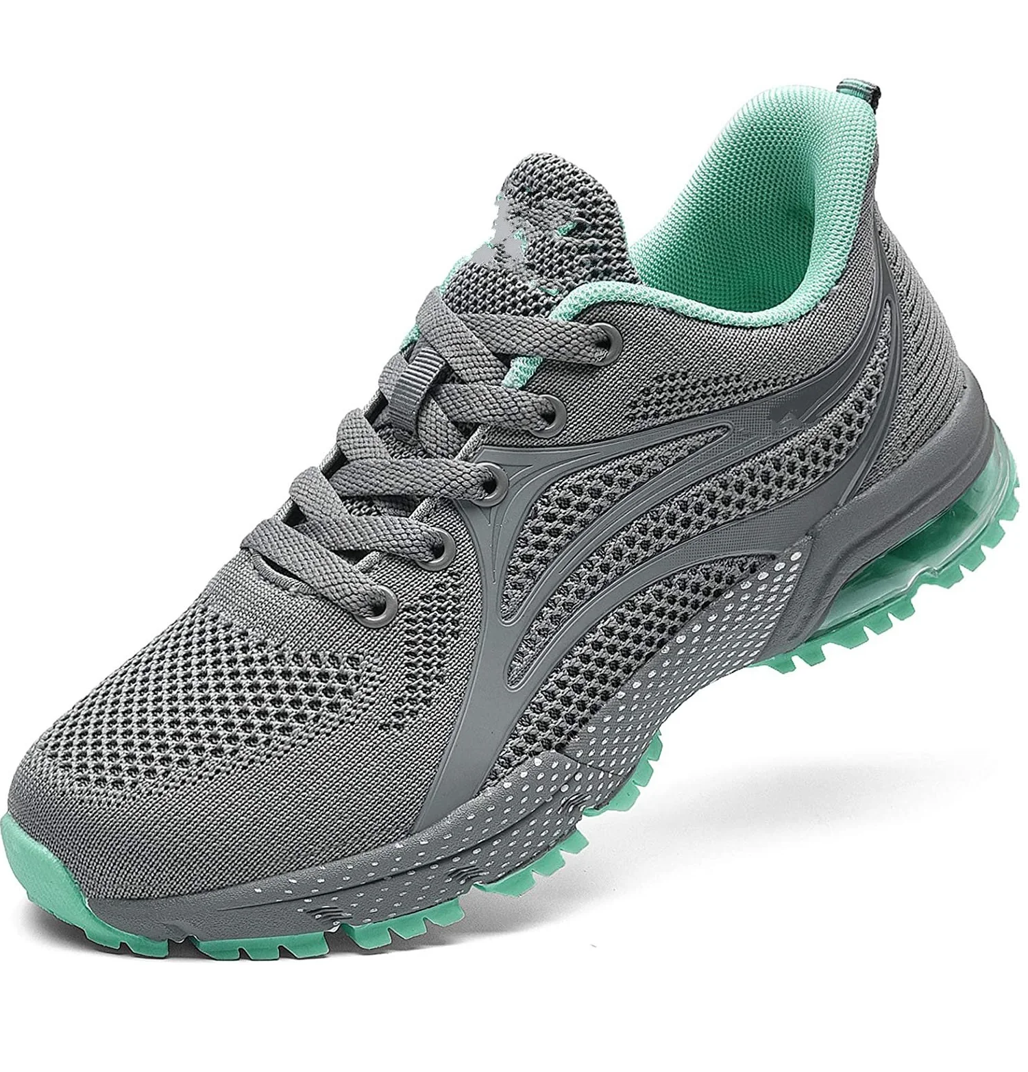 FREE SAMPLE Women Air Cushion Sneakers Breathable Mesh Anti Slip Athletic Tennis Shoes for Outdoor Jogging shoes