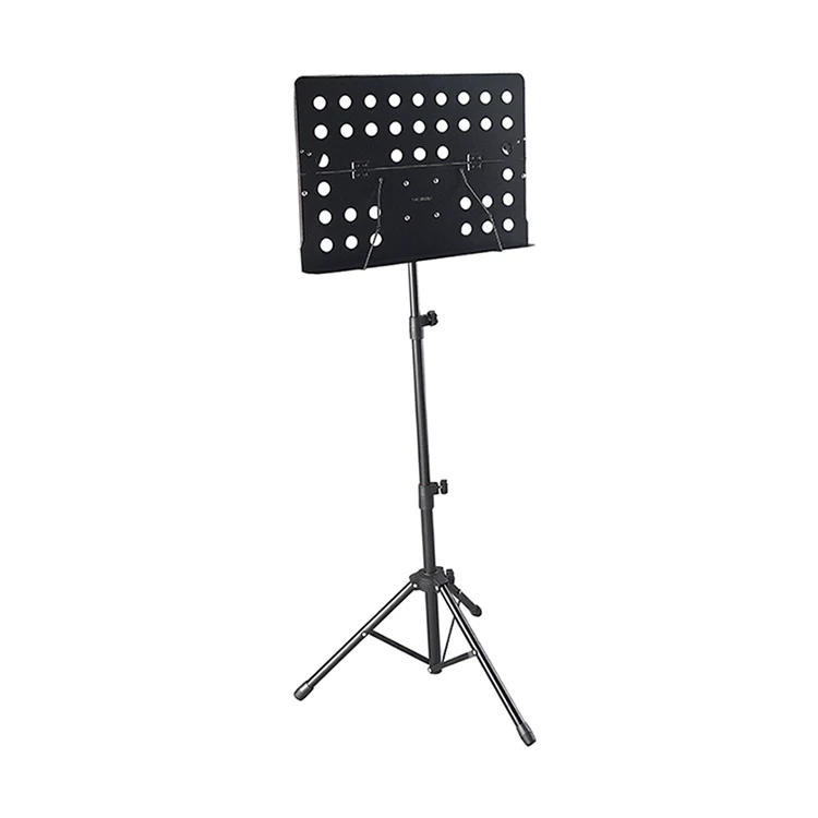 Hot Selling Dual use Desktop Book Stand Metal Music Stand With Black Carrying Bag Folder And Clamp (1600086620439)
