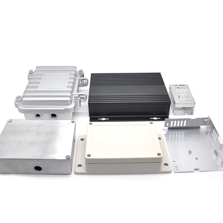 Custom electronic pom pvc abs pc acrylic polyester polycarbonate plastic enclosure box