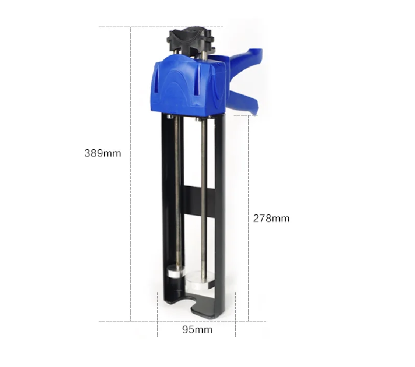 Hot Sale Factory Directly 585ml 3:1 Double Cartridges Silicone Glue Gun