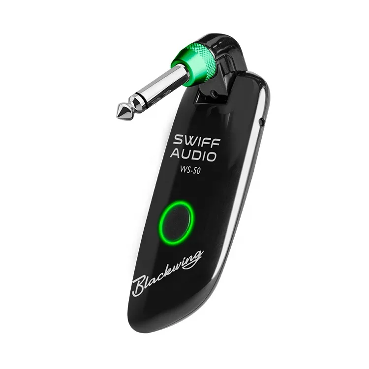 Беспроводная гитарная система SWIFF WS-50 встроенный USB Перезаряжаемый литиевый беспроводной аудио передатчик