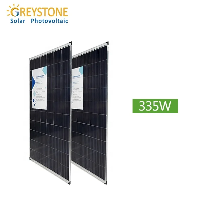 Солнечная панель с двойным стеклом для солнечной энергии, 335 Вт, 72 ячейки
