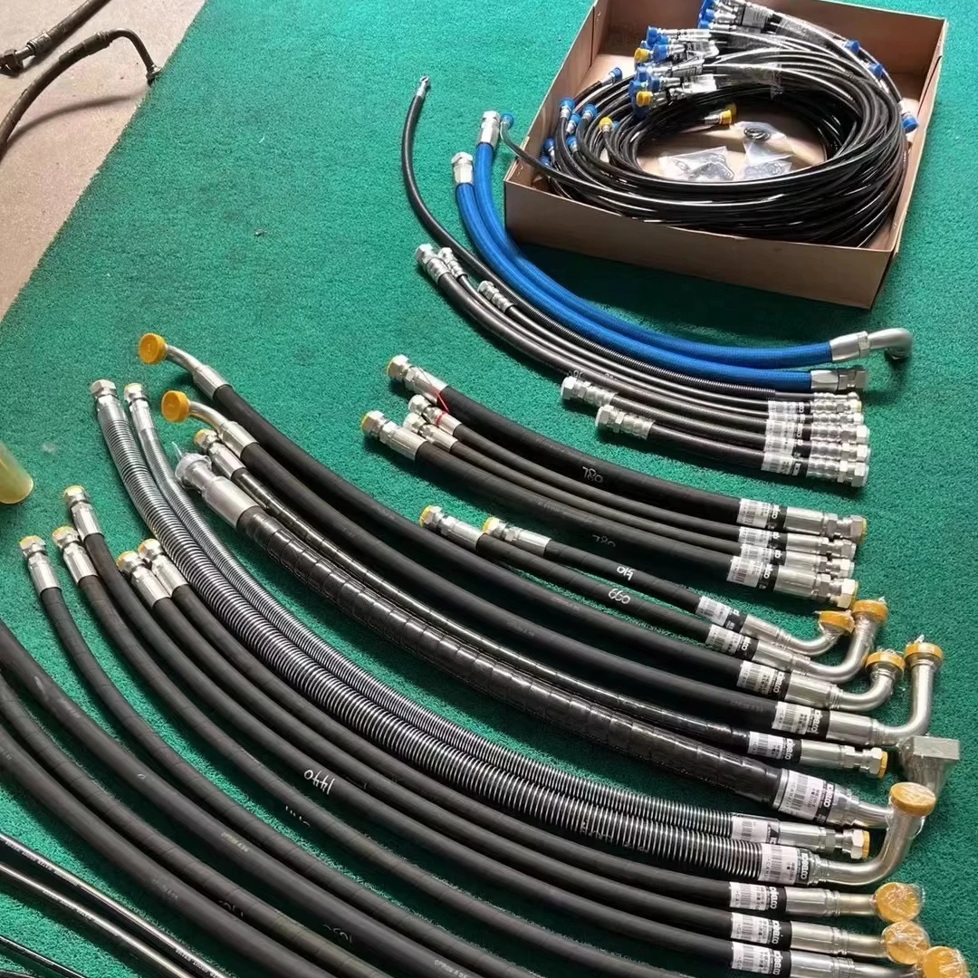 Kobelco SK200-8 Hydraulic Hose Kits Cost-Effective Construction Machinery Parts for Building Material & Machinery Repair Shops