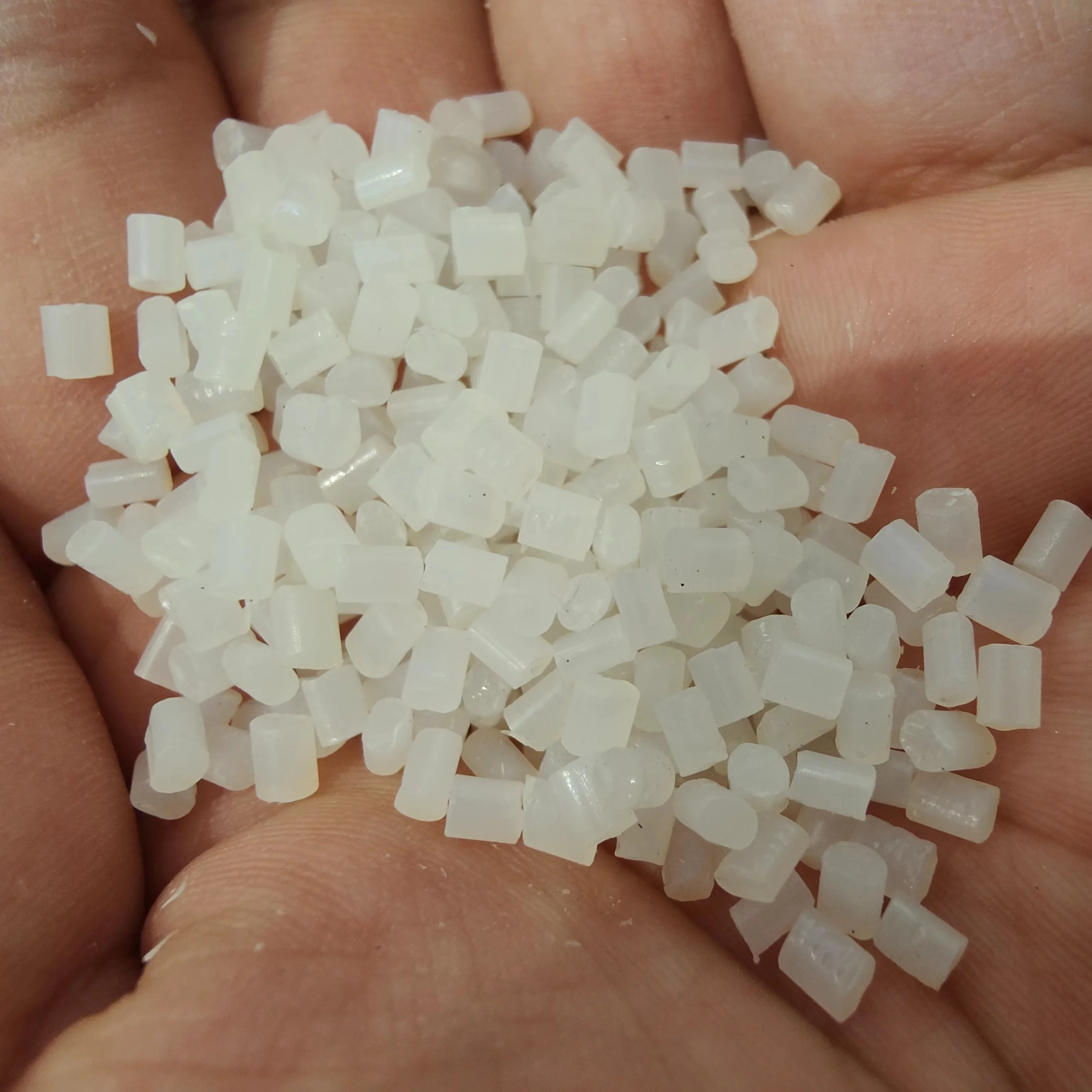 Low Density Polyethylene Recycled Transparent White Film LDPE Granules