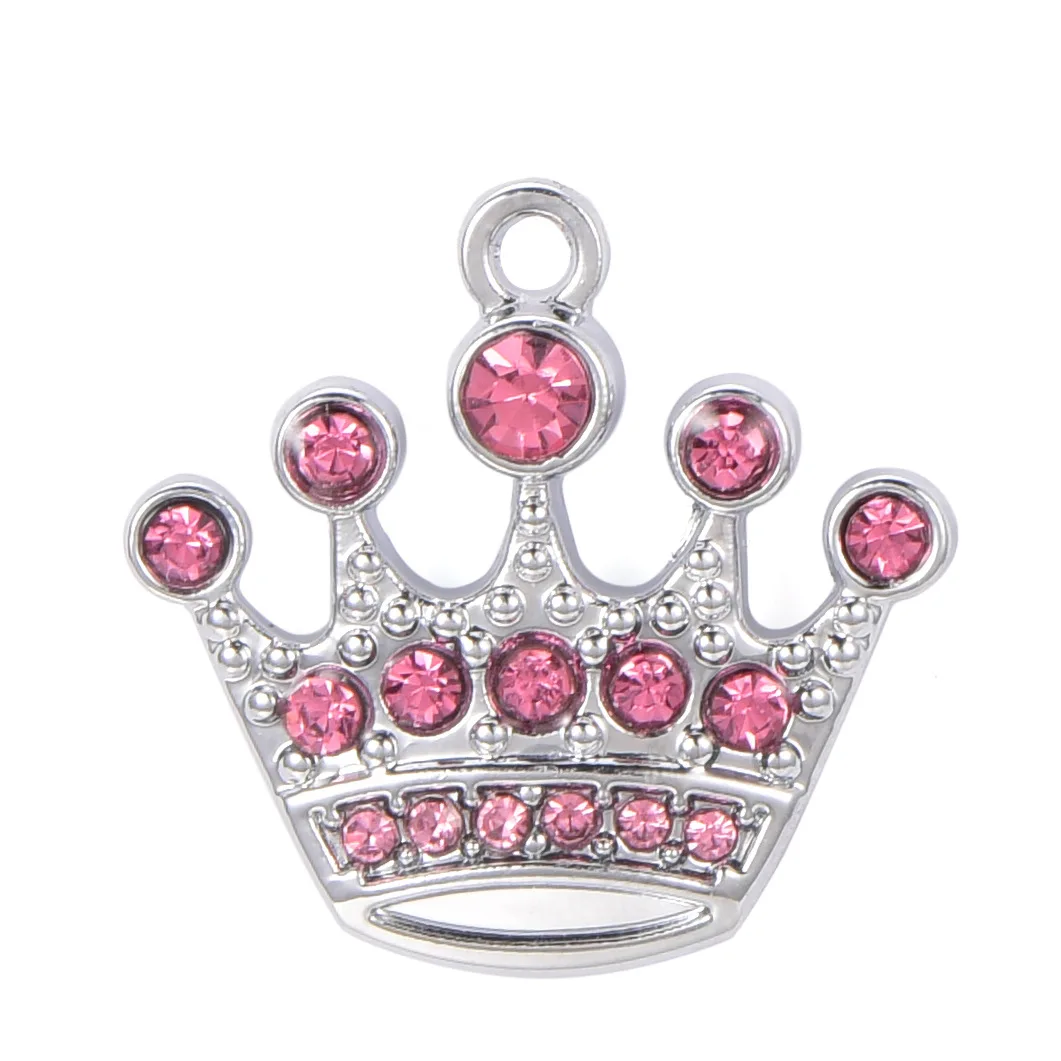 Manufacturers Wholesale Custom Alloy Diamond Pet Id Tag Dog Tag Collar Pendant