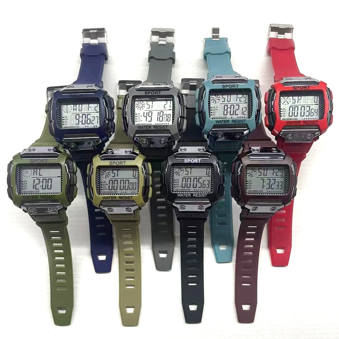 Cheap Analog Digital Wrist Watch Good Quality Men and Women LED Sport Waterproof Luminous Alarm Digital Kids Watches