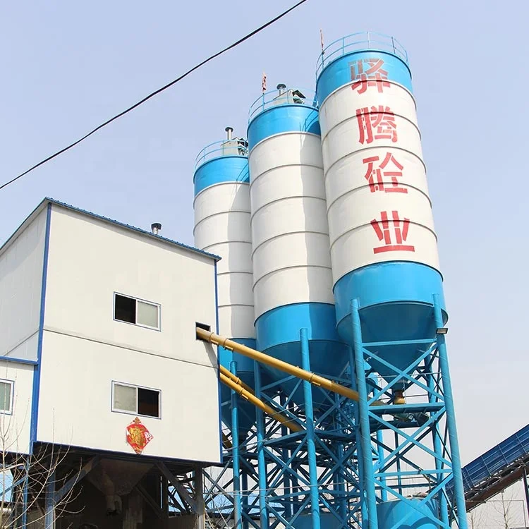 Best selling construction HZS series aggregate concrete mixing batching plant 60m3