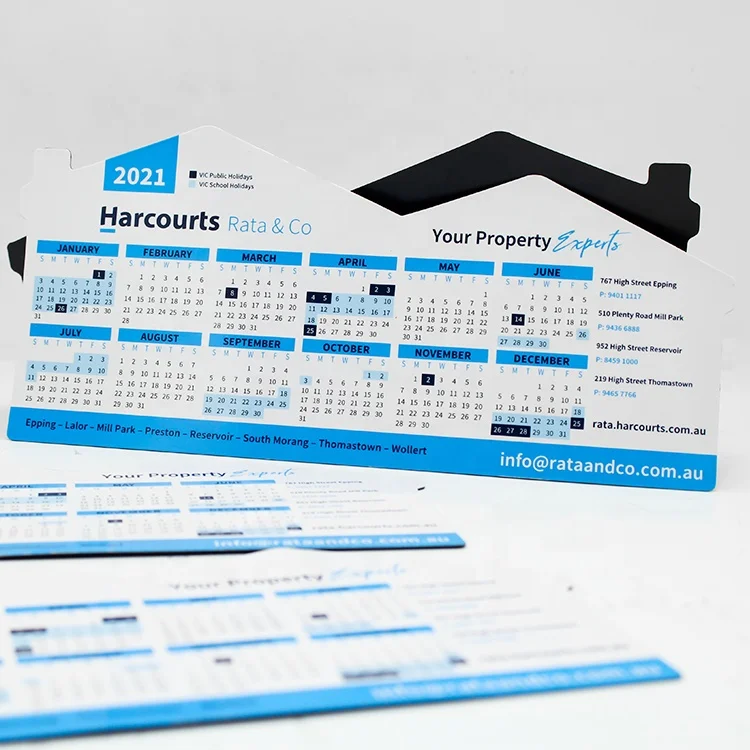 Персонализированные Индивидуальные DIY наклейки на холодильник магнит календарь 12 месяцев с рекламным сообщением Магнитный органайзер для холодильника