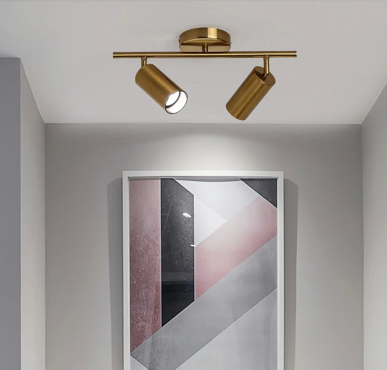 LINER Track Light 40W Led Tracklights System Mini Motorized Track Lighting Gold Track Light For Store Shop Restaurant