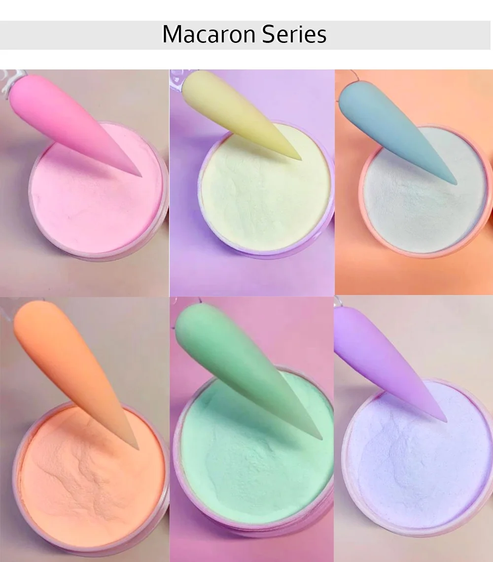 Nude Pink Cover Acrylic Powder 1oz 2oz Bag packing Nail Acrylic Powder