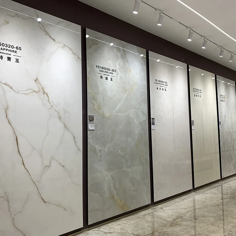 1600*3200 Onyx Marble Big Sintered Stone Slabs Luxury Large Onyx Stone Floor Tile For Wall Decor