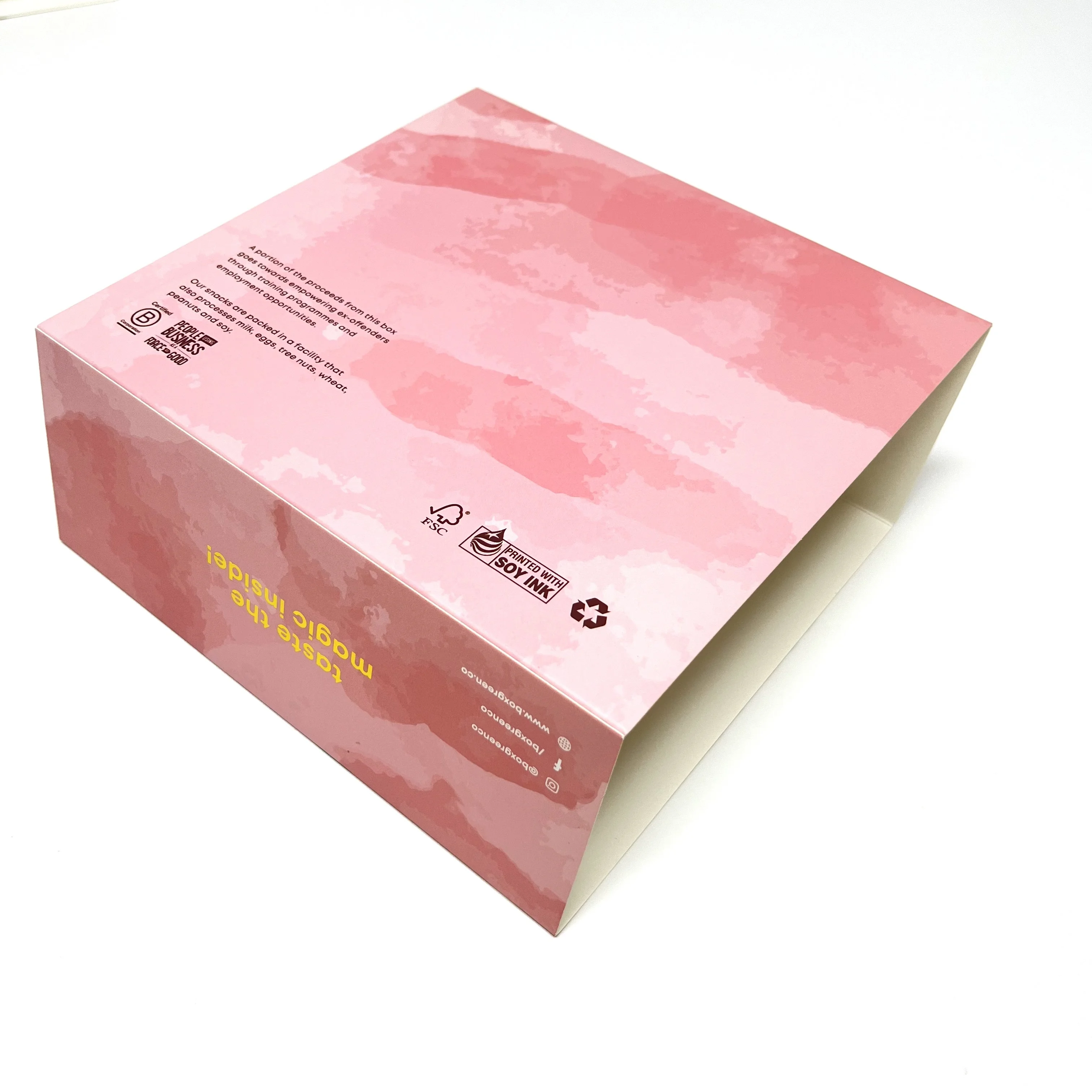 Custom Cover Wrap Seal Packaging Recycled Skincare Essential Oil Sleeve Belly Bands Cards Wrapping Sock Card