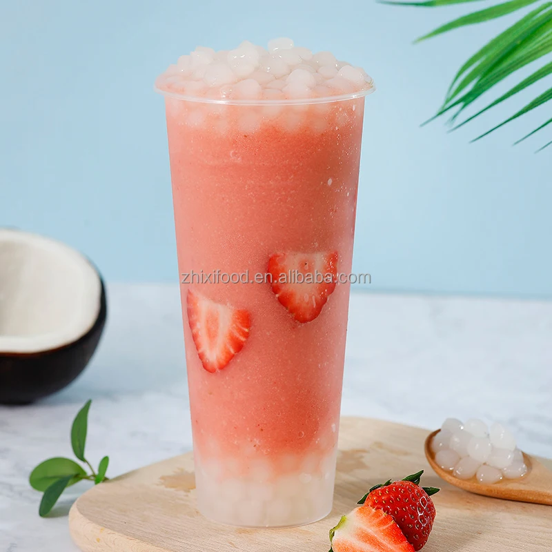 2022 Новый продукт 1 кг кокосовый Кристалл Boba Konjac Jelly для Пузырькового чая