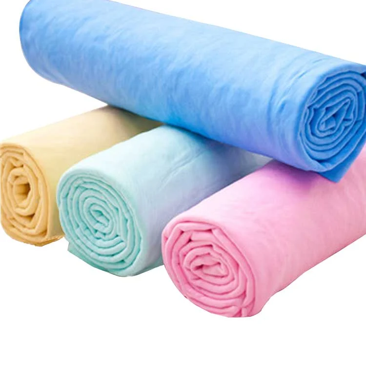66x43cm Super Absorption Synthetic Deerskin buckskin PVA Chamois Cham Car Wash Towel Auto Clean Towel