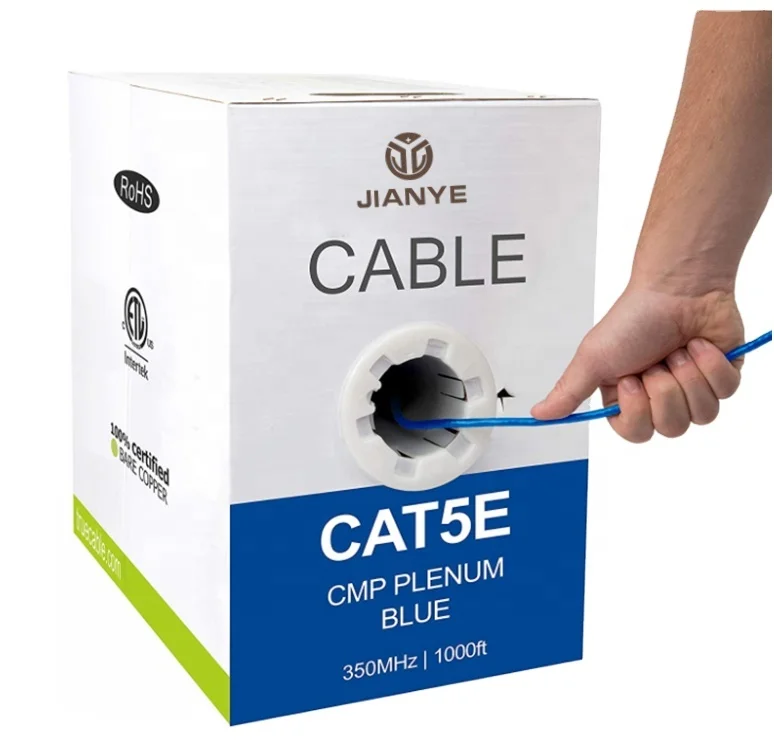 U L ETL testing pass 305M Copper/CCA cable utp cat5e cat6 ethernet cable utp