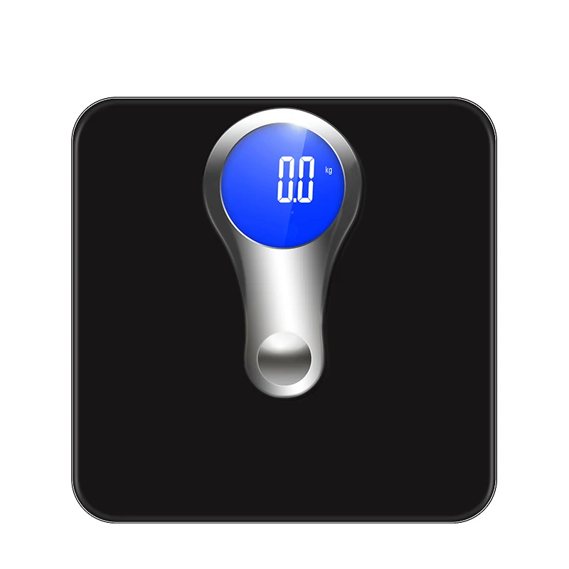 
Backlight function memory 10 persons over load indication Low battery indication body scale bathroom scale 