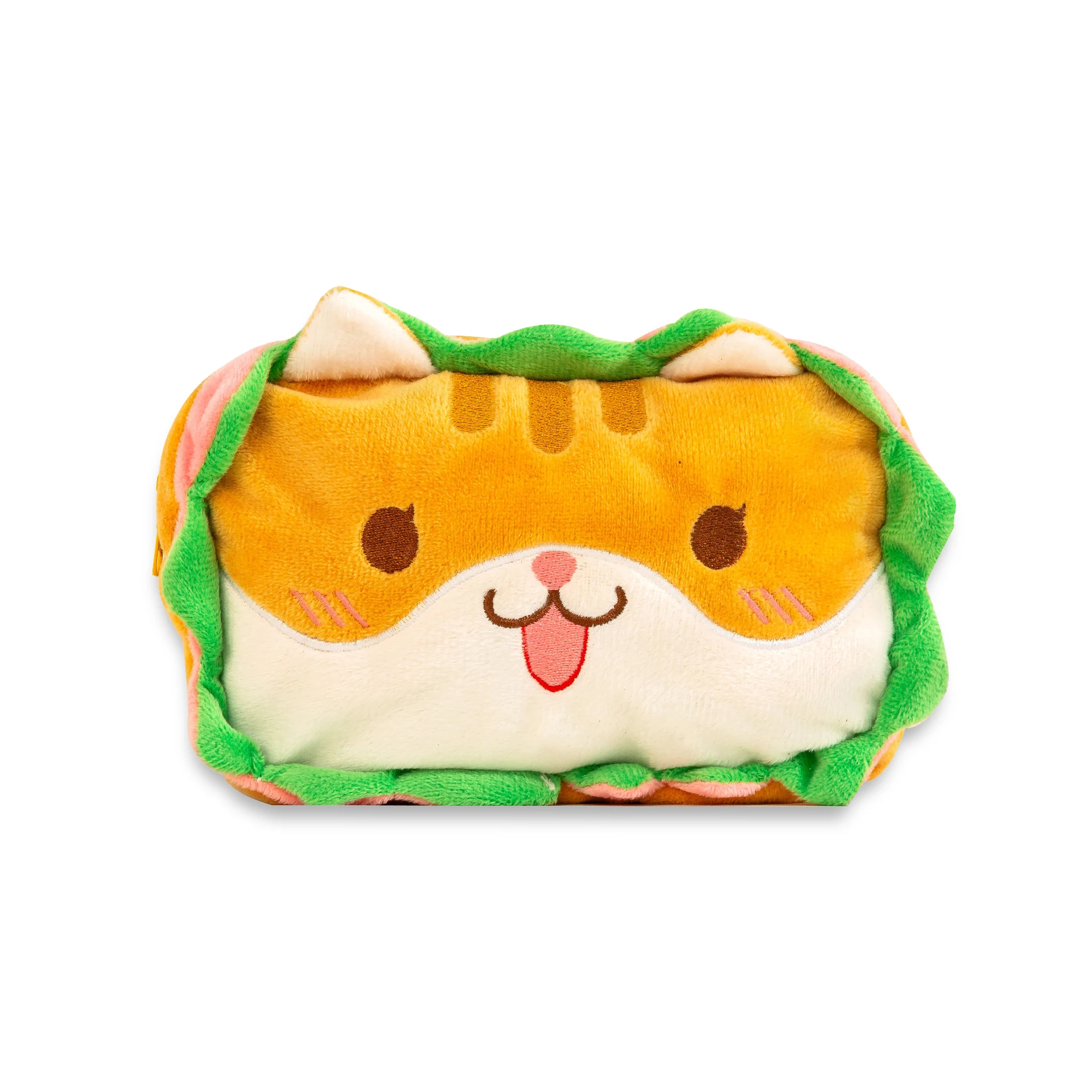 POSH DREAMS 2023 New cartoon vegetable dog kids pencil case hamburger cute girl storage doll pen case