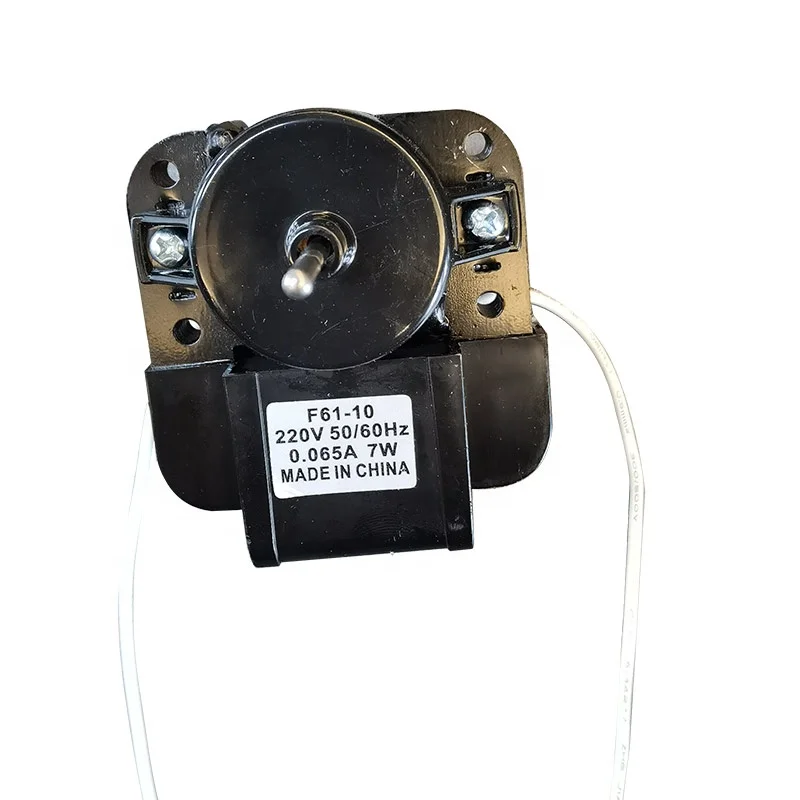 220V 50/60HZ Freezer Display Cabinet Refrigerator Motor Fan Motor Shaded Pole Motor F61-10