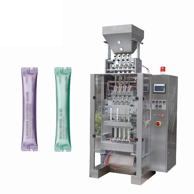 Price 3g 5g Multi Lane Automatic Sugar Desiccant powder Small Sachet Packaging Packing Machine