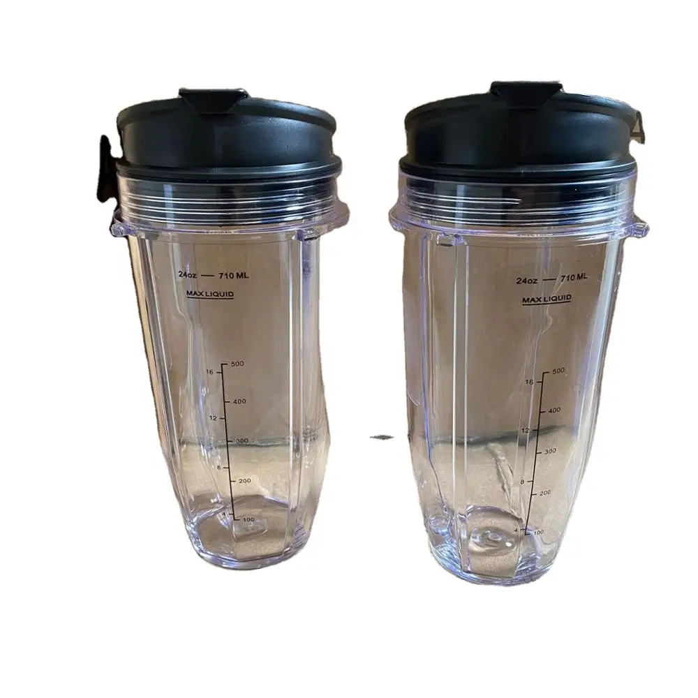 Сменная чашка Nutri NJ 24 унции с крышкой Sip & Seal-для блендера BL450 BL454 Auto-iQ BL480 BL481 BL482 BL687