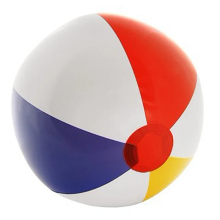 Plastic custom translucent beach ball