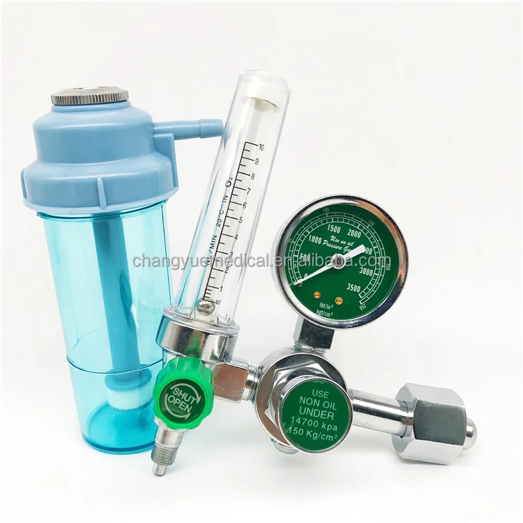 YQY-740L High Pressure Oxygen Regulator Medical Cylinder Oxigen Regulator