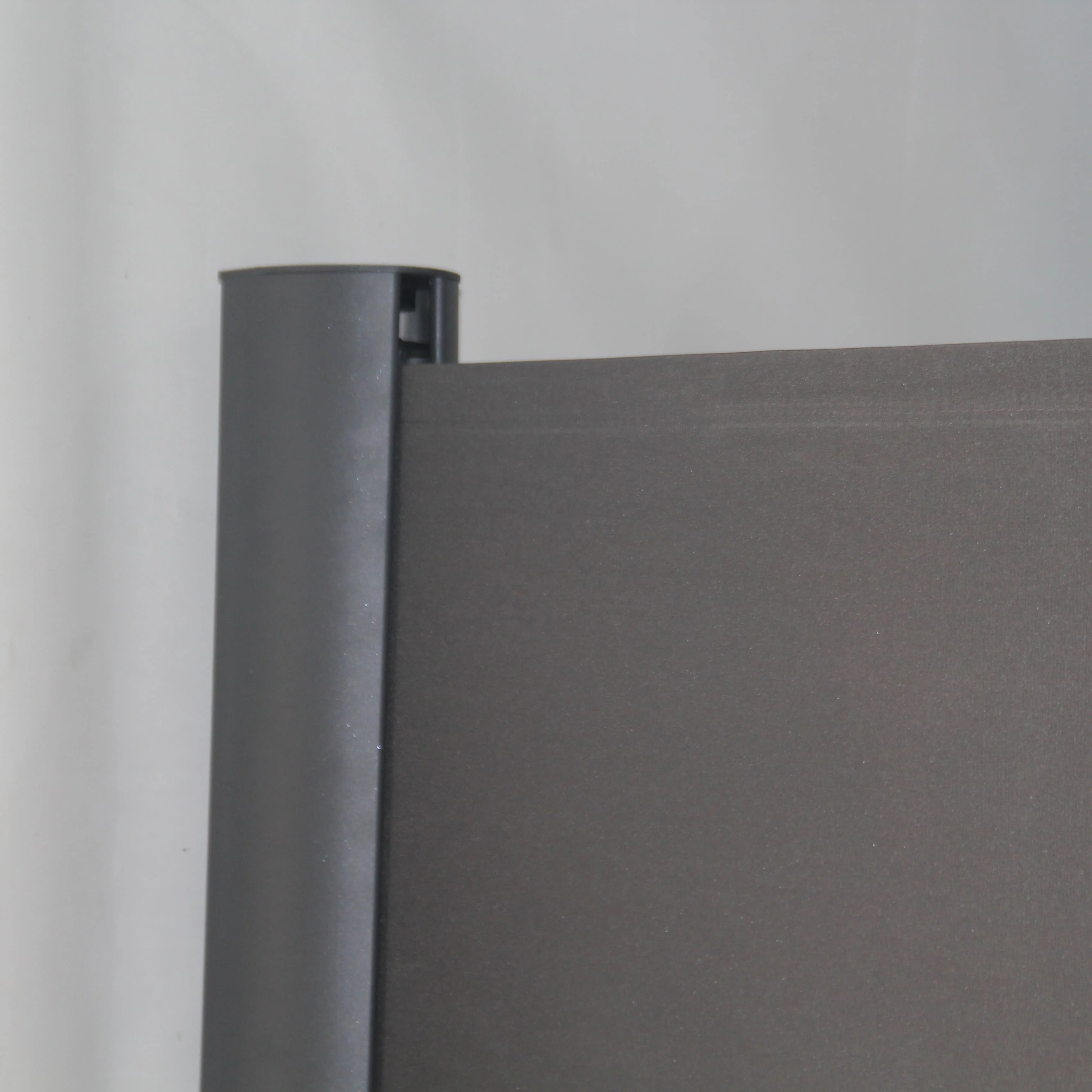 double two side aluminum metal wall shade awning