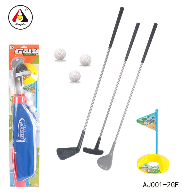 CE certificate kids golf toy set plastic mini golf indoor toys