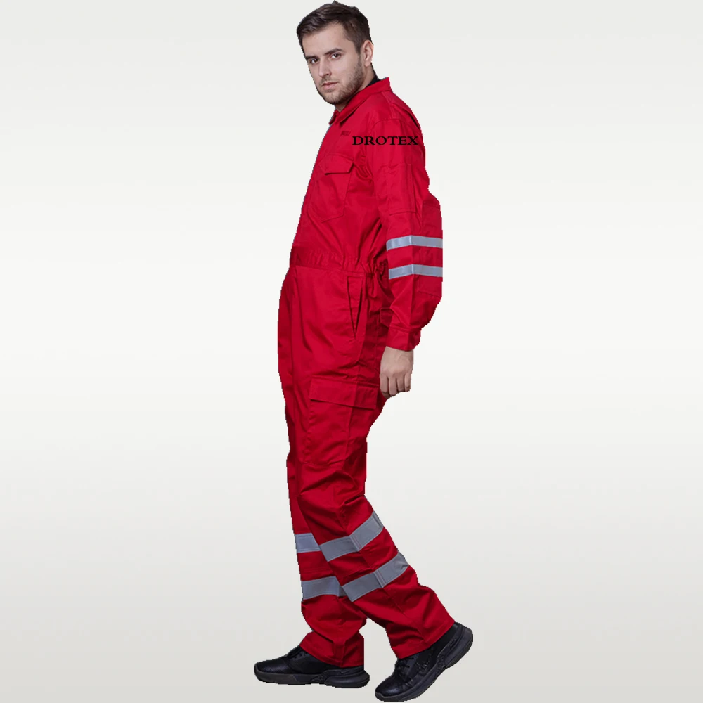 Uniform Welding Boiler Suits Coverall Workwear Flame Retardant Work Clothes Uniforms Safety Coverall Suit