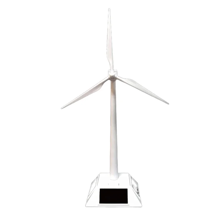 Fashion Windmill ABS Material Solar Panel Toy Solar Windmill Toy DIY Educational Solar Toy