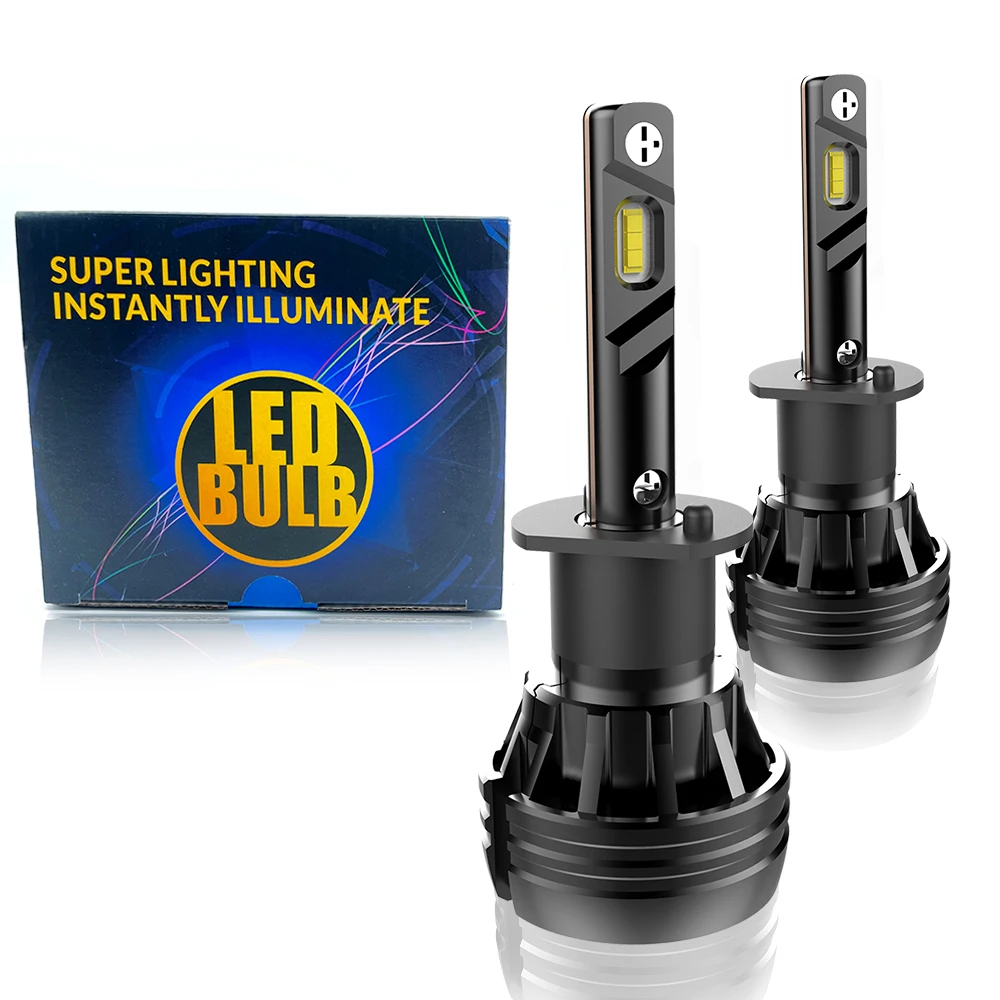 Design Smallest Size Adjustable Led Car Light H7 Automotive Lamp 15000lm H11 H4 Auto Led H7 Led Headlight