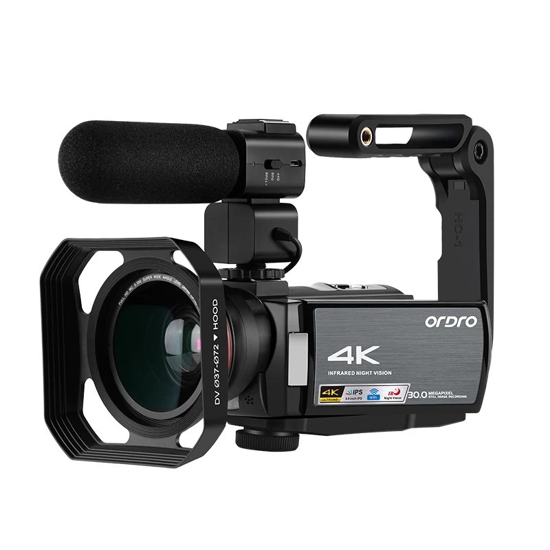 
AE8 Digital 4K UHD Hunting Camcorder Ghost Infrared Night Vision Wifi Video Camera 