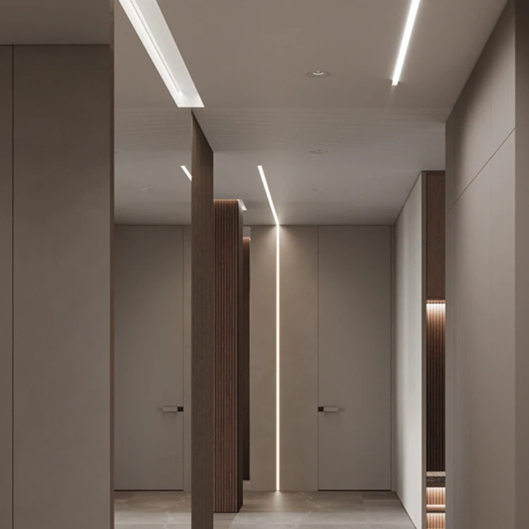 JMA  Solderless wiring strip light embedded wardrobe light detachable wine cabinet card slot LED line light