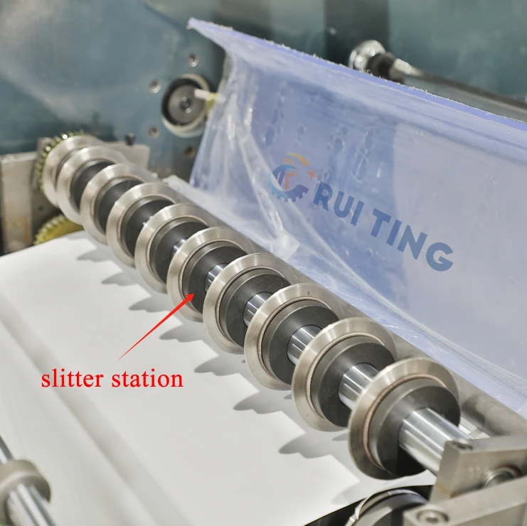 RTMQ-320 High speed side push sticker label rotary die cutter slitting machine horizontal