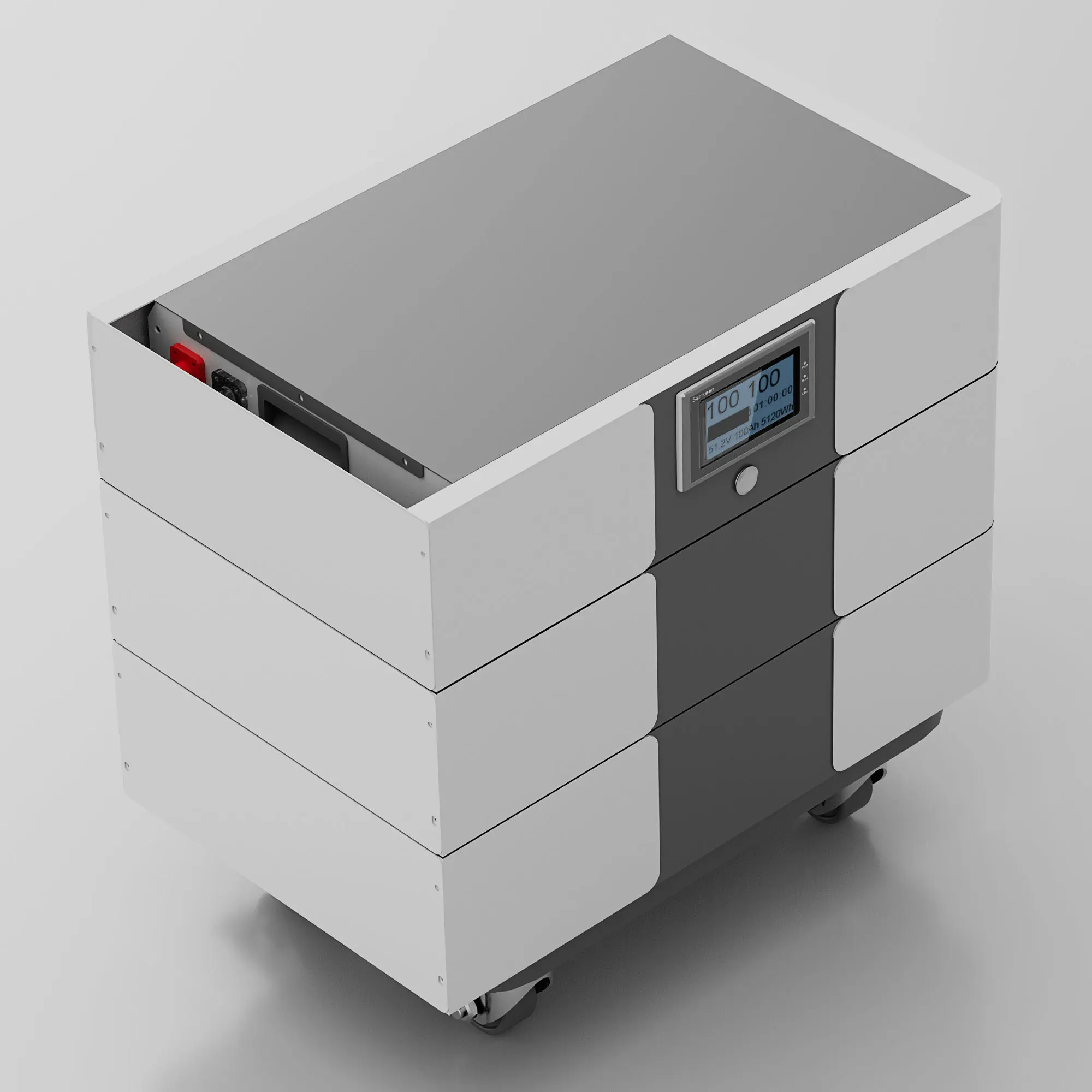 High Capacity Alll In One Lithium Battery 51.2v 100ah 5kwh Factory Price Smart String Energy Storage System