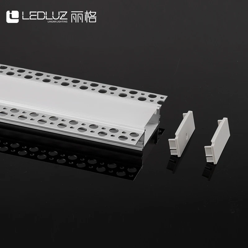 High Quality Alu Extrusion Housing Channel Recessed Surface Corner Mounted Aluminium Profile Led Strip Lights Cabinet Lamp