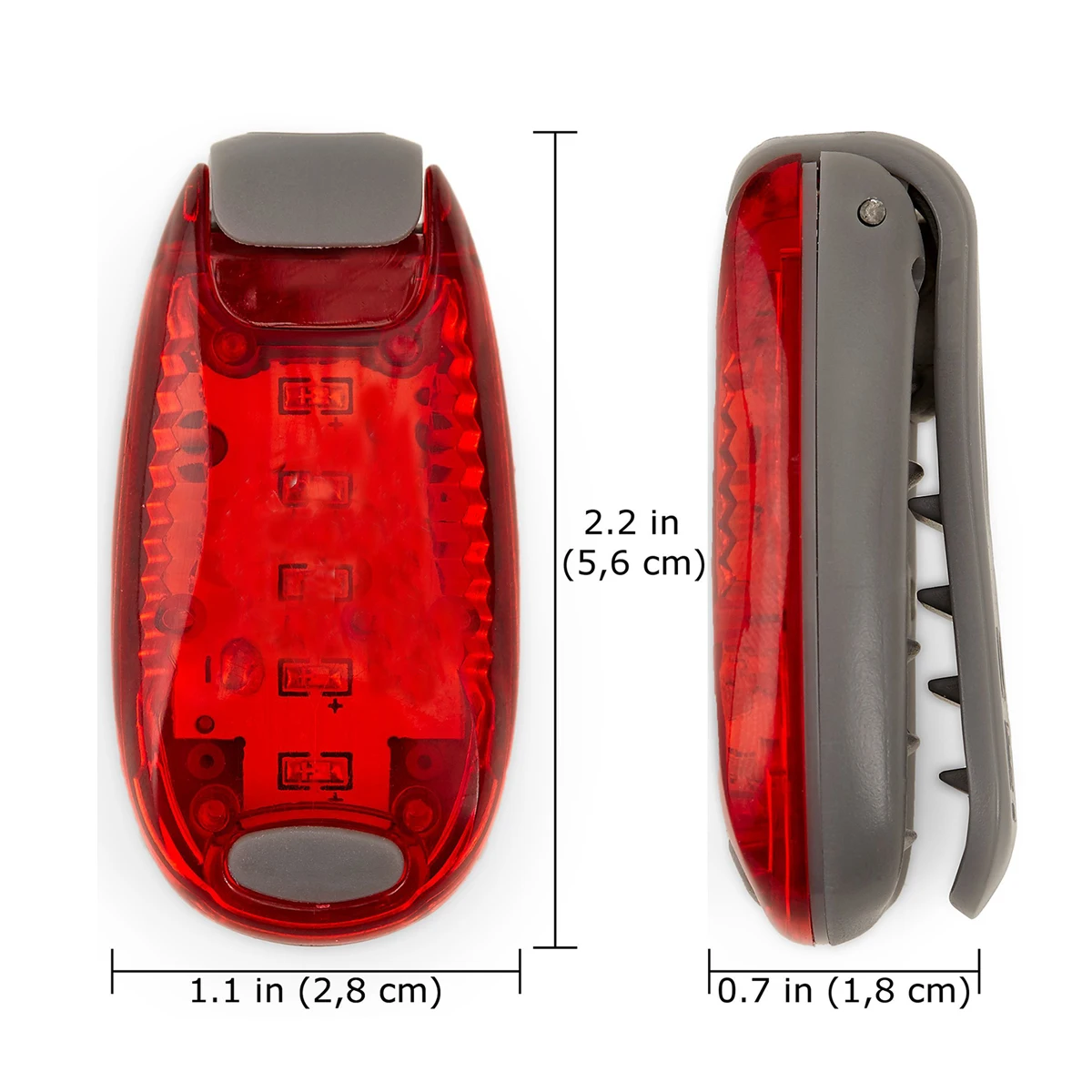 High Visibility Bike Tail Rear Lamp Walking Running Mini Warning Dog Pet Pendant Clip On Strobe Led Safety Light