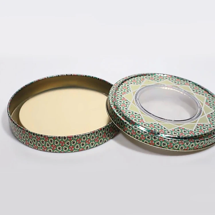 Hot Sale Metal Packaging saffron container Saffron Tin Box