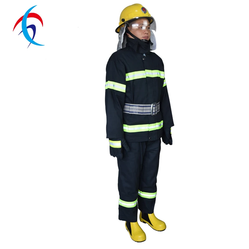 2024 New Design Summer Firefighter Apparel Fireman Clothing for Fire Rescue